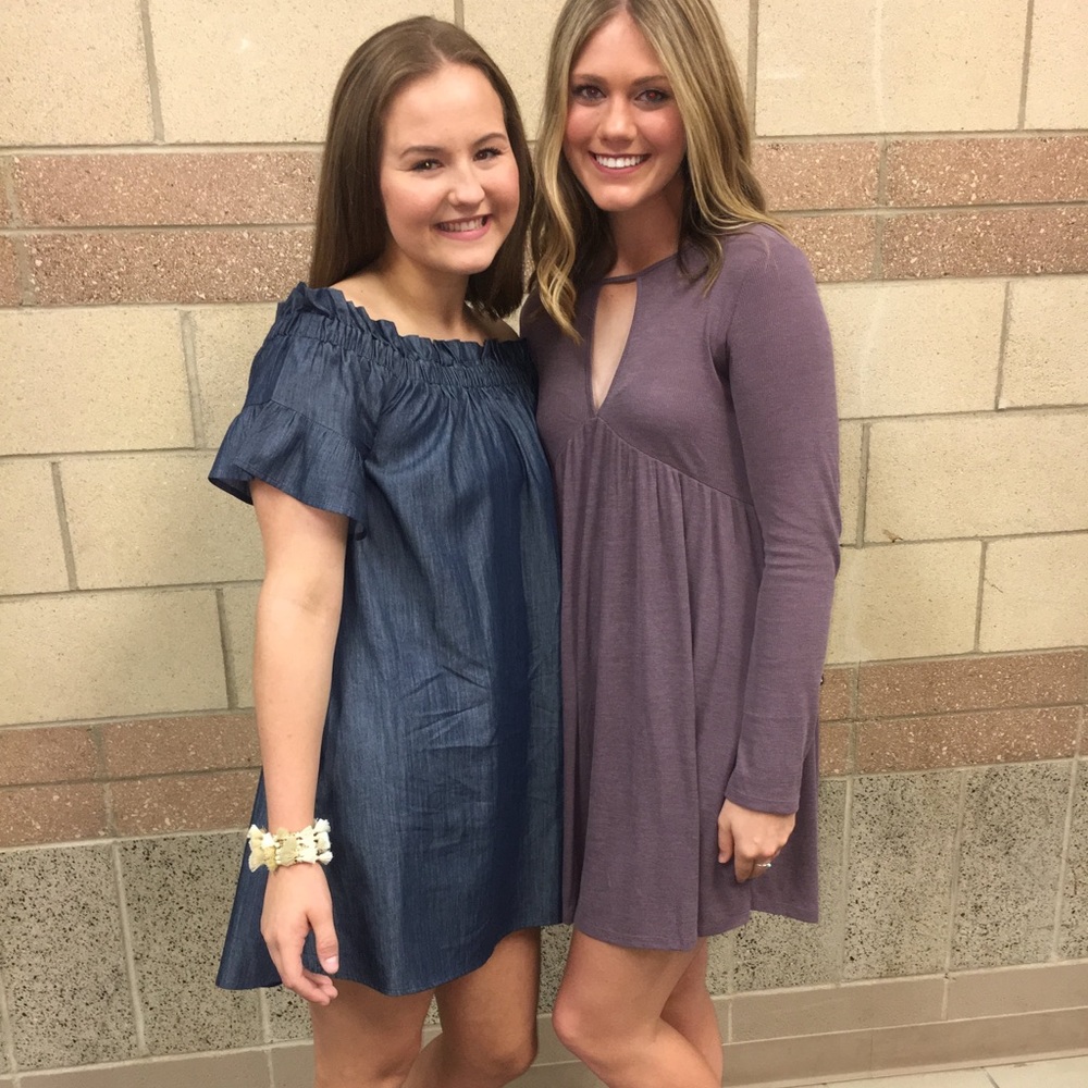 lush plum purple dress